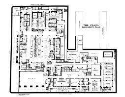 File Plaza Hotel Basement Floor Plan
