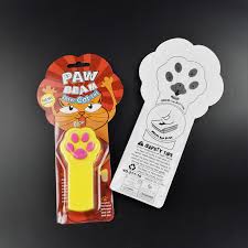 paw beam laser funny cat toy yellow