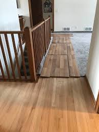 carpet or hardwood walkway