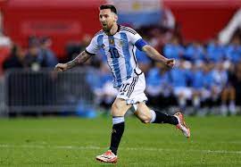 Lionel Messi with a sensational brace ...