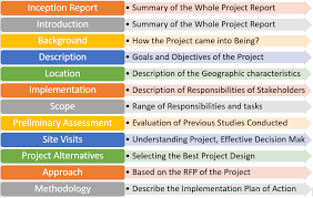 Writing Small Dam Project Inception Report Format Download Template