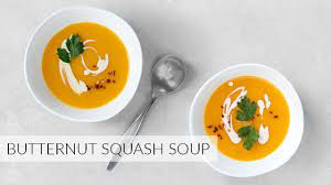 creamy ernut squash soup vegan