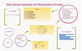 Delta Gamma Leadership And Organizational Structure By
