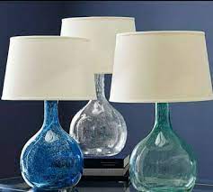 new led buble glass table lamp for