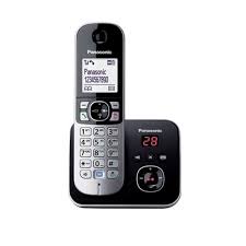 Panasonic Kx Tg6821eb Cordless Dect Phone Single