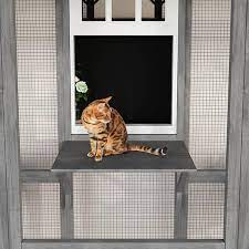 Wiawg Outdoor Cat House 71 In Large