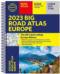 Philips Big Road Atlas Europe 2023 A3