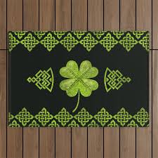 celtic decor outdoor rug