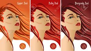 Red Hair Chart Colors