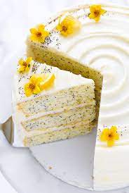 Lemon Poppy Seed Cake Mix gambar png
