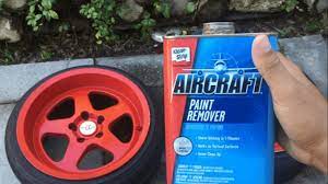 how to remove paint off your rims fast