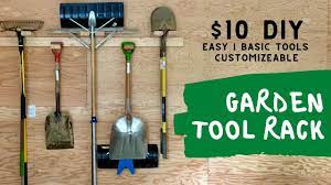 Make your own diy garden tool storage rack! 10 Diy Garden Tool Storage Youtube