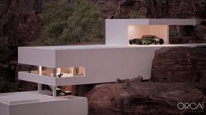 Minimalistic Cliff House Concept In