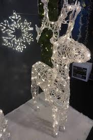 warm white led acrylic reindeer led