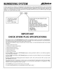 spark plug info grumpys performance