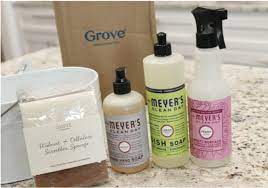 free mrs meyer s cleaners gift set