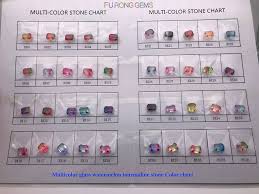Tourmaline Color Glass Gemstones China Wholesale And