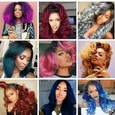 Image result for black girls with colored hair