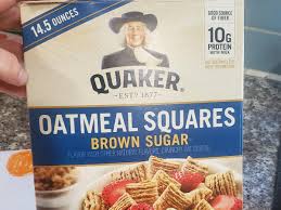 oatmeal squares brown sugar nutrition