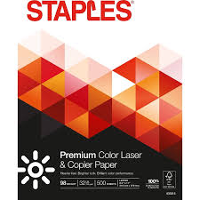 staples 8 5 x 11 laser paper 32 lbs