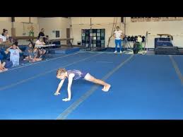level 2 gymnastics floor routine 8 5
