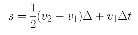 Kinematics Equation Derivation
