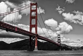 Dreamstime is the world`s largest stock photography community. San Francisco Golden Gate Bridge 1 Black White Angela Kropp