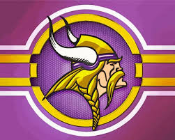 Minnesota Vikings Logo Paint By