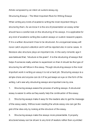 calam eacute o structuring essays the most important rule for writing calameacuteo structuring essays the most important rule for writing essays