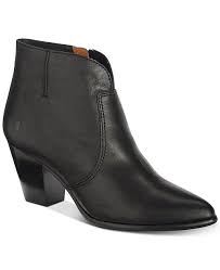 Womens Jennifer Ankle Leather Booties Created For Macy S
