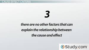 cause and effect definition