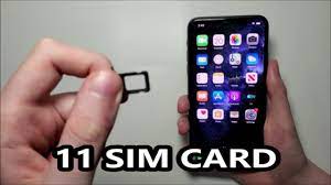 Iphone 11 sim card size. Iphone 11 11 Pro Max Sim Card How To Insert Youtube