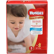 Huggies Little Snugglers Diapers Size 3 16 28 Lb