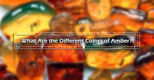 Amber Colors What Are The Different Colors Of Amber
