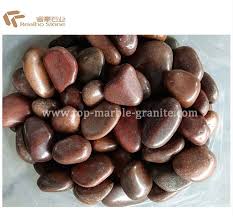 Polished Red Pebbles Garden Gravel