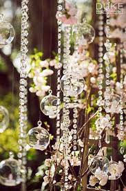 Hanging Glass Globes At Your Wedding