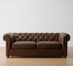 Chesterfield Leather Sofa Pottery Barn