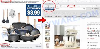 bed bath beyond clearance scam