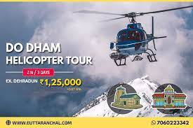 2 nights do dham helicopter tour 2024