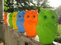 Vintage Owl Owl Party Lights