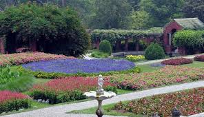 Formal Gardens At Vanderbilt Mansion