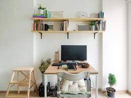 How to Design a Minimalist Home Office - Dig This Design gambar png