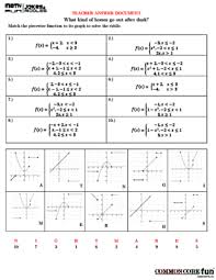 Download algebra 1 unit 4 review packet answers on cc gina . Gina Wilson All Things Algebra Piecewise Functions Piecewise Functions Puzzle Answer Key Gina Wilson All Things Algebra