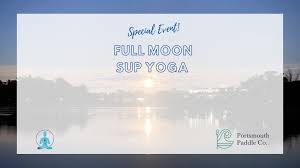 full moon sup yoga experience