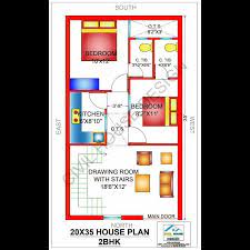 700 Sq Ft House Plan 20x35 House