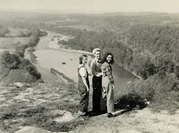 table rock bluff 1940s before the dam