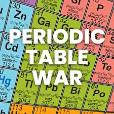 periodic table war math love