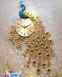 Titan Art Wall Clock By Amber Art