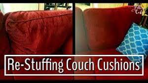 best way to restuff couch cushions