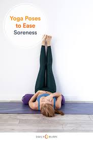 Legs up the wall is a restorative pose that can release the lower back. 5 Restorative Yoga Poses To Ease Your Muscles And Your Mind